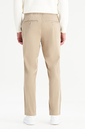 Pamuklu Slim Fit Dar Kesim Cepli Yumuşak Dokulu Esnek Pantolon