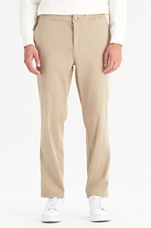 Pamuklu Slim Fit Dar Kesim Cepli Yumuşak Dokulu Esnek Pantolon