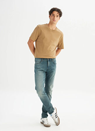 Lee Normal Bel Slim Fit Taş Erkek Denim Pantolon ML71909258 Taş Denim Pantolon