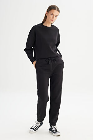 Pamuklu Regular Fit Normal Kesim Cepli Jogger Sweatpant