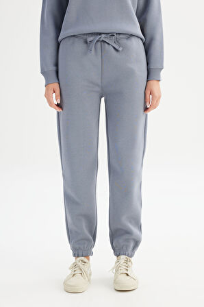 Pamuklu Regular Fit Normal Kesim Cepli Jogger Sweatpant