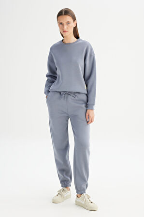 Pamuklu Regular Fit Normal Kesim Cepli Jogger Sweatpant