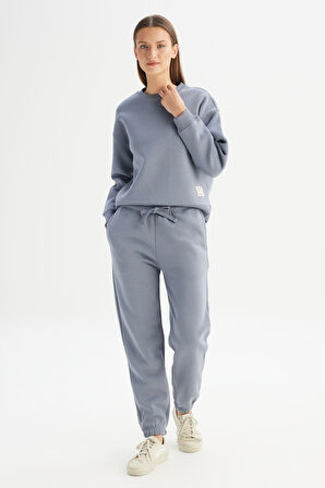 Pamuklu Regular Fit Normal Kesim Cepli Jogger Sweatpant