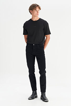 Texas Pamuklu Slim Fit Dar Kesim Cepli Esnek Kadife Pantolon