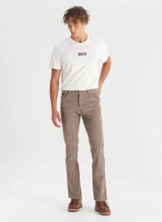 Wrangler Normal Bel Slim Fit Kahve Erkek Chino Pantolon MW12SEC185 Kahverengi Chino Pantolo