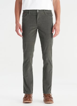 Wrangler Normal Bel Slim Fit Yeşil Erkek Chino Pantolon MW12SEC300 Yeşil Chino Pantolon