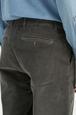 Pamuklu Regular Fit Normal Kesim Cepli Esnek Jogger Pantolon