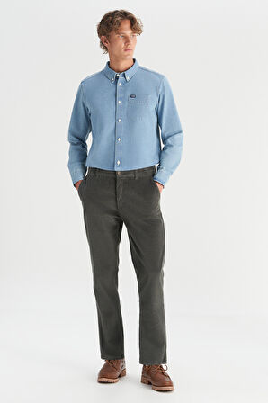 Pamuklu Regular Fit Normal Kesim Cepli Esnek Jogger Pantolon