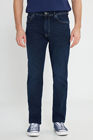 Texas Slim Fit Normal Bel Denim Esnek Jean Kot Pantolon
