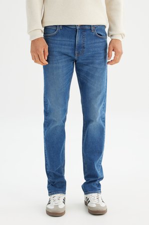Pamuklu Straight Fit Cepli Esnek Jean Denim Kot Pantolon