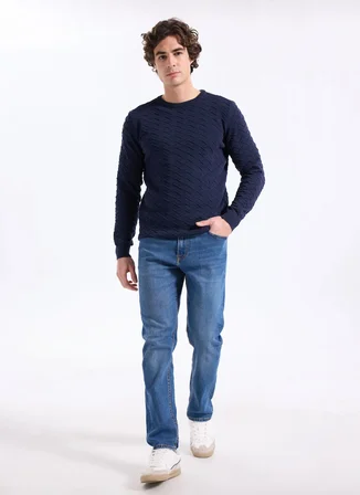 Lee Mavi Erkek Straight Denim Pantolon L70700024381 İndigo Denim Pantolon