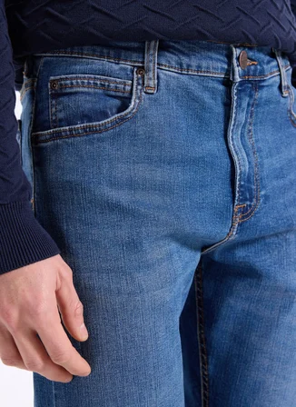 Lee Mavi Erkek Straight Denim Pantolon L70700024381 İndigo Denim Pantolon