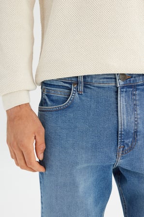 Austin Pamuklu Straight Fit Esnek Jean Denim Kot Pantolon