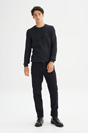 Pamuklu Straight Fit Cepli Esnek Kot Denim Jean Pantolon