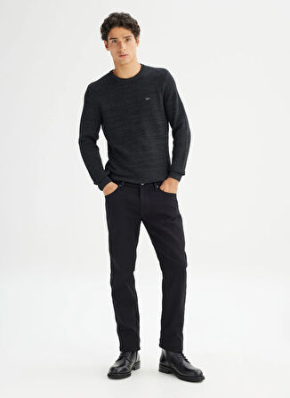 Lee Normal Bel Straight Siyah Erkek Denim Pantolon ML706HFAE Siyah Denim Pantolon