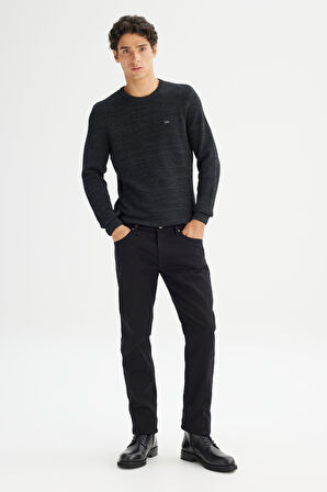 Pamuklu Straight Fit Cepli Esnek Kot Denim Jean Pantolon