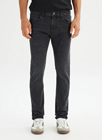 Lee Normal Bel Slim Fit Siyah Erkek Denim Pantolon ML719IZHL Siyah Denim Pantolon