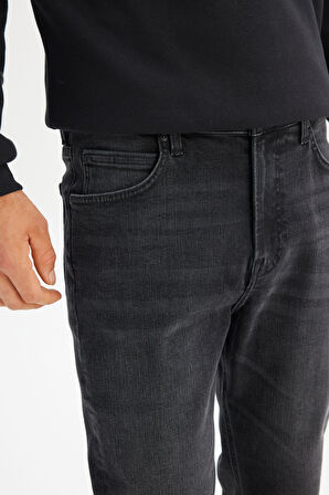 Austin Straight Fit Jean Kot Denim Pantolon