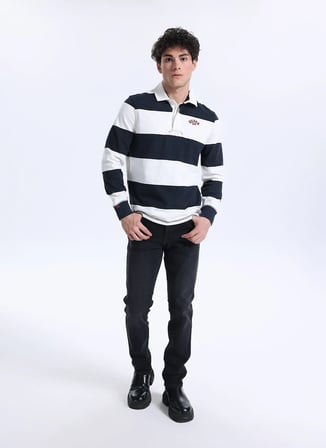 Wrangler Normal Bel Slim Fit Taş Erkek Denim Pantolon MW12S04958 Taş Denim Pantolon