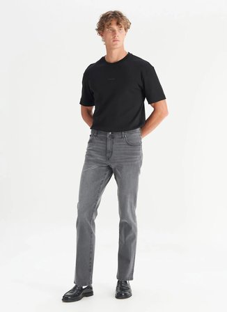 Wrangler Normal Bel Slim Fit Antrasit Erkek Denim Pantolon MW12S099051 Antrasit Denim Pantolon