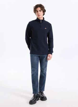 Wrangler Mavi Erkek Straight Denim Pantolon W15Q00021317 İndigo Denim Pantolon