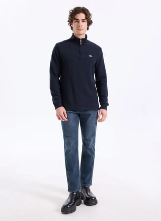 Wrangler Mavi Erkek Straight Denim Pantolon W15Q00021317 İndigo Denim Pantolon