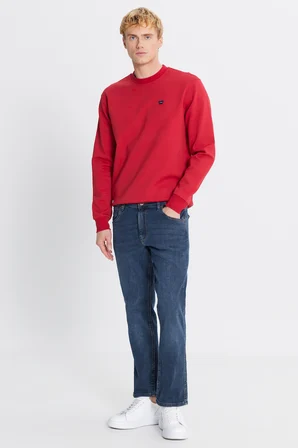 Pamuklu Greensboro Straight Fit Jean Kot Denim Pantolon