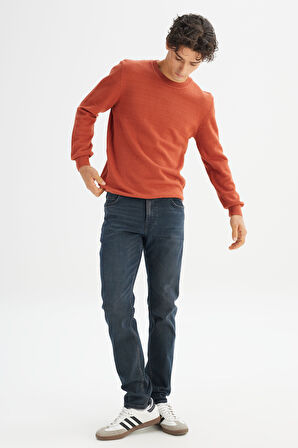 Pamuklu Slim Fit Dar Kesim Esnek Jean Denim Kot Pantolon