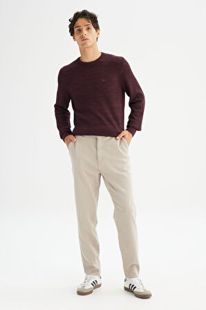 Pamuklu Regular Fit Normal Kesim Cepli Chino Pantolon
