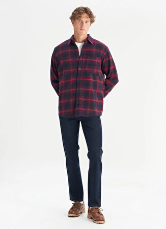 Wrangler Regular Fit Lacivert Erkek Gömlek W2520067410 Lacivert Gömlek