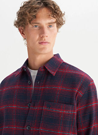 Wrangler Regular Fit Lacivert Erkek Gömlek W2520067410 Lacivert Gömlek