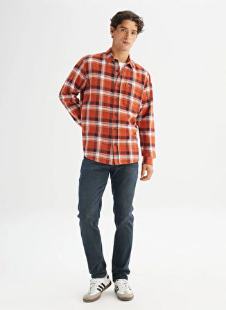 Lee Relaxed Ekru Erkek Gömlek LD999664931 Ekru Gömlek