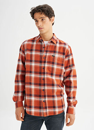 Lee Relaxed Ekru Erkek Gömlek LD999664931 Ekru Gömlek