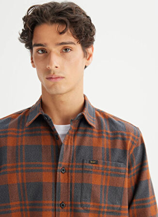 Lee Regular Fit Bordo Erkek Gömlek L66N9620971 Bordo Gömlek