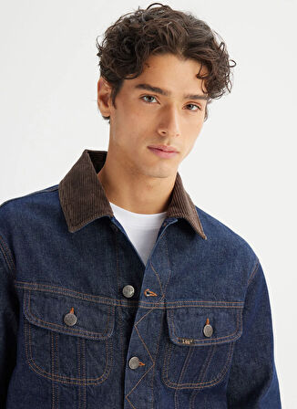 Lee Lacivert Erkek Denim Ceket L252001723 Lacivert Denim Ceket