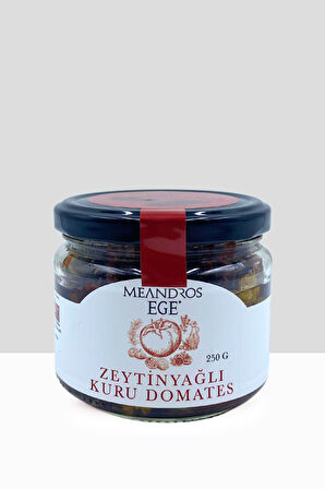 Zeytinyağlı Kuru Domates (Ceviz İncir Biberiyeli) 250 gr