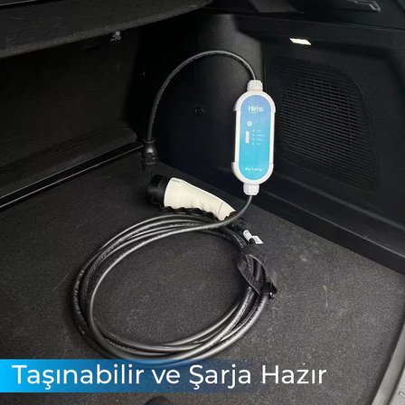 Hims HCTK-G-3 3.7kW Ev Tipi Taşınabilir Elektrikli Araç Şarj İstasyonu