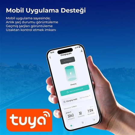 Hims 22kW Bireysel Duvar Tipi Araç Şarj İstasyonu HEVC-22