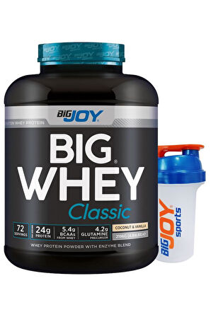 Bigjoy Sports Big Whey Classic Whey Protein Hindistan Cevizi - Vanilya 72 Servis 2196gr Protein Tozu