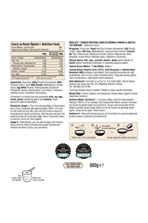 Mealjoy Protein PANCAKE & WAFFLE 600 gr Yüksek Proteinli Vanilya Aromalı