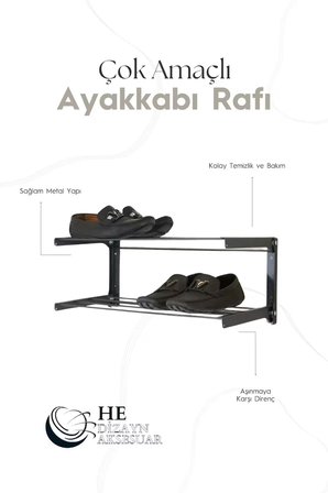ÇOK AMAÇLI KATLANABİLİR AYAKKABI RAFI
