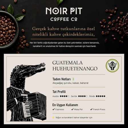 Guatemala Selected Çekirdek Kahve 250 Gr.