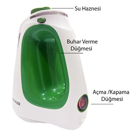 WHL-622B 2-in-1 Buharlı Temizlik Makinesi – El Tipi ve Mop Başlıklı, Yüksek Güçlü, Çok Amaçlı ve Kompakt Tasarım