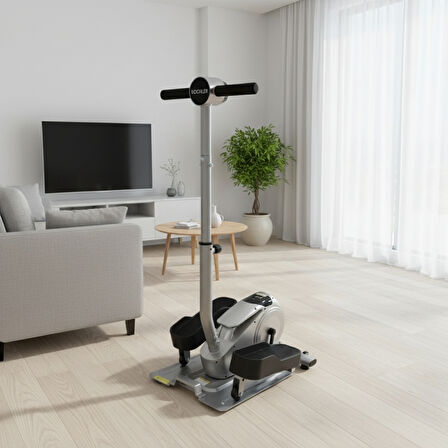 2’si 1 Arada Eliptik Step & Mini Egzersiz Bisikleti – Ayakta ve Oturarak Kullanım