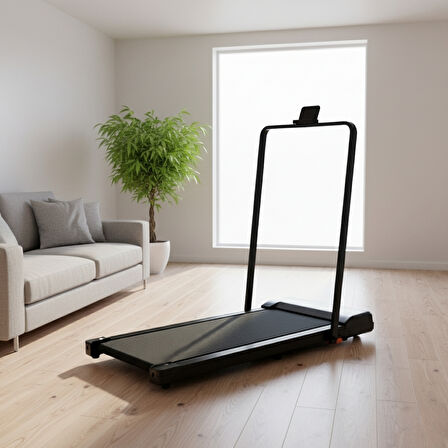 Uzaktan Kumandalı Katlanabilir Portatif Yürüyüş  ve Koşu Bandı – 1.5 HP 