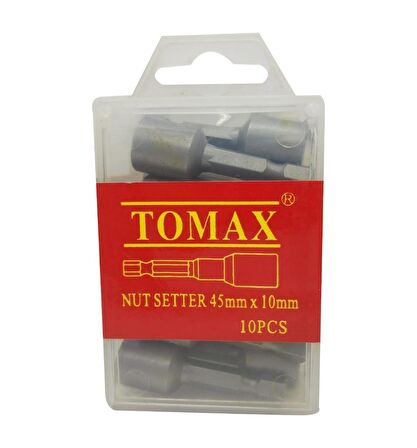 Tomax Manyetik Somun Adaptörü 45 x 10 mm (10 Adet)