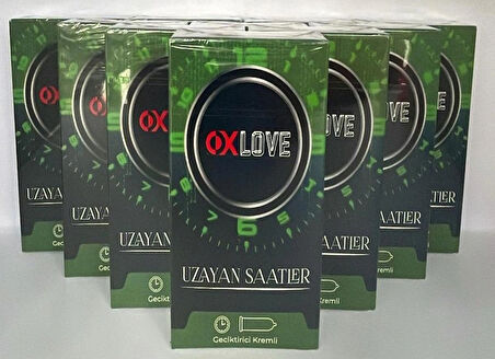 OXLOVE Uzayan Saatler Geciktirici Kremli Prezervatif 10'lu