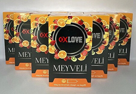 OXLOVE Meyve Aromalı Prezervatif 10'lu