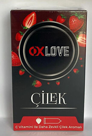 Çilek Aromalı Prezervatif 10'lu