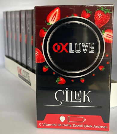 Çilek Aromalı Prezervatif 10'lu
